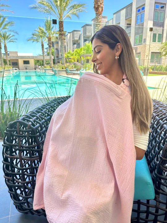CoolNurse™ - cooling breastfeeding cover with built-In fan